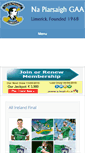 Mobile Screenshot of napiarsaighgaa.com